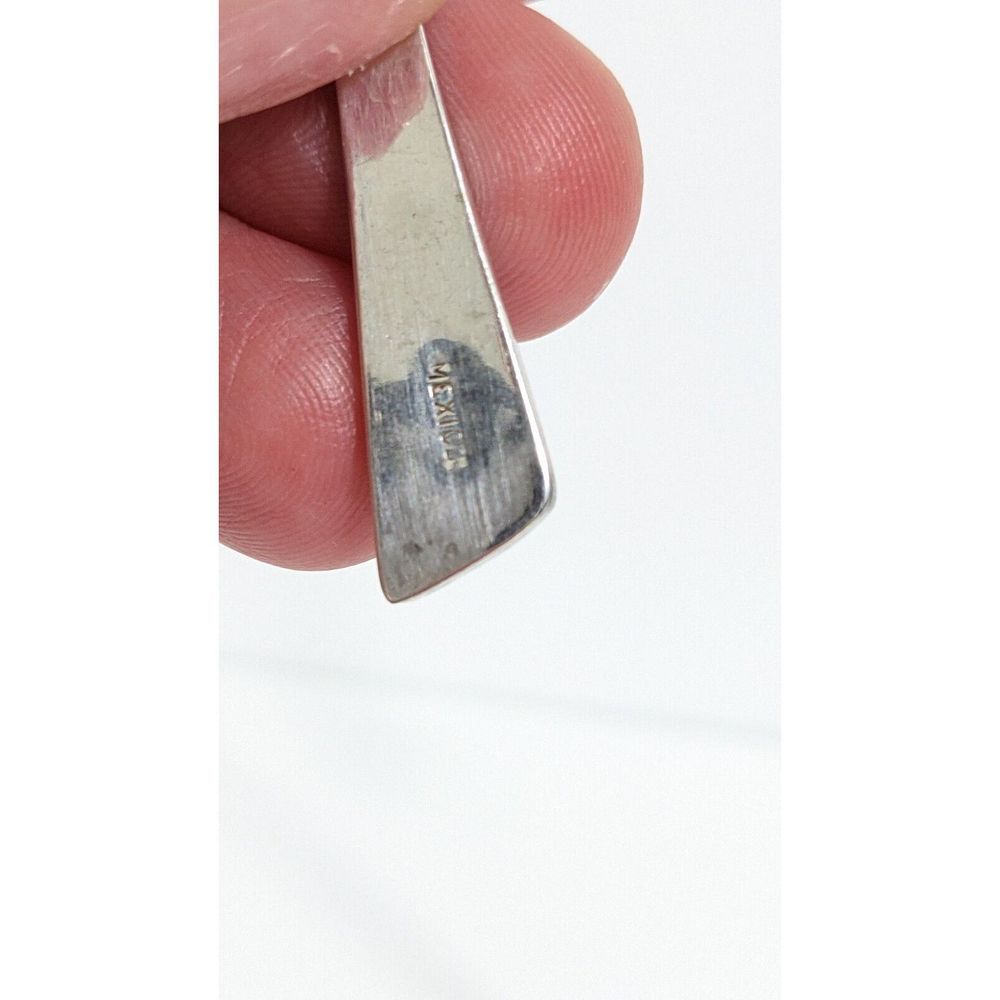 Abalone Long Shell Silver Dangle Earrings - image 6